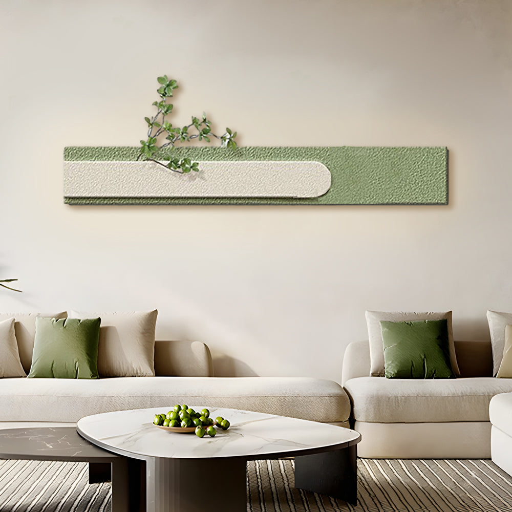Rectangular Three Dimensional Sandstone Usb Remote Led Wall Lamp Painting