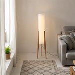 Solid Walnut Wood Floor Lamp