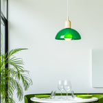 Colorful Bowl Pendant Light