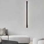 Copper LED Linear Wall Sconce with Three-Step Dimming for Modern Interiors