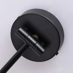 Cone Shaped Swing Arm Wall Sconces 1 Light Wood Wall Mount Light