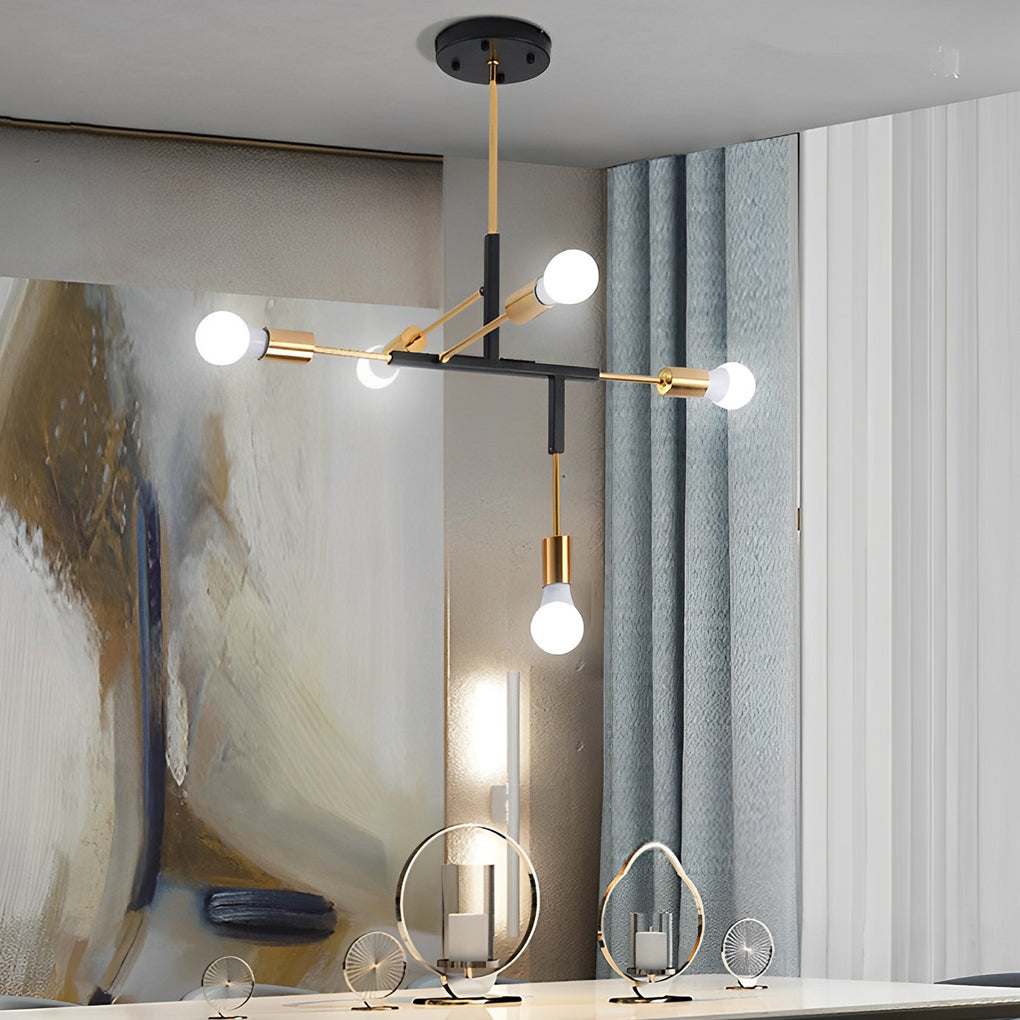 5 Lights Branch Electroplated Ceiling Lights Li002238