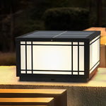 Retro Grilles Solar Fence Post Lights Li002326