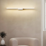 Modern Led Vanity Light Geometric Acrylic Shade 3 Step Dimming