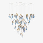 Ocean Drift Hand-Blown Glass Chandelier for Modern Interiors