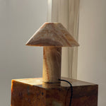Marbelle Onyx Table Lamp – Hand-Carved Natural Stone Bedside Light
