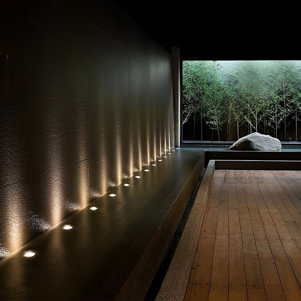 White Stainless Steel 1 5W Led Deck Step In Ground Well Lights