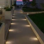 White Stainless Steel 1 5W Led Deck Step In Ground Well Lights