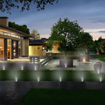 Solar Deck Stair Lights Led Outdoor Step Lights Garden Lights In Ground Lights