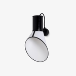 Sketch Line Wall Sconce – Minimalist Designer Wall Light in Black & White