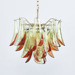 Marielle Glass Chandelier – Modern Art Deco Pendant Light for Dining Room & Foyer