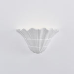 Marina Shell Wall Sconce – Sculptural Coastal Light in White