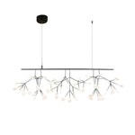 Firefly Linear LED Chandelier – Modern Acrylic Pendant Light for Dining & Living Spaces