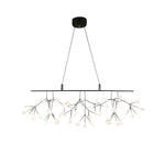 Firefly Linear LED Chandelier – Modern Acrylic Pendant Light for Dining & Living Spaces