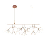 Firefly Linear LED Chandelier – Modern Acrylic Pendant Light for Dining & Living Spaces