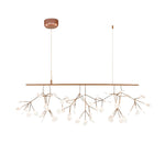 Rose Gold Firefly Led Chandelier