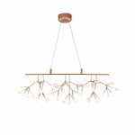 Firefly Linear LED Chandelier – Modern Acrylic Pendant Light for Dining & Living Spaces