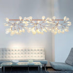 Firefly Linear LED Chandelier – Modern Acrylic Pendant Light for Dining & Living Spaces