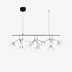 Firefly Linear LED Chandelier – Modern Acrylic Pendant Light for Dining & Living Spaces