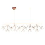 Firefly Linear LED Chandelier – Modern Acrylic Pendant Light for Dining & Living Spaces