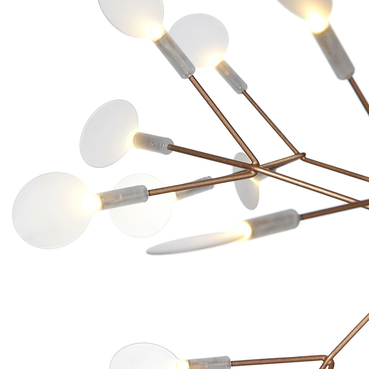 Firefly Linear LED Chandelier – Modern Acrylic Pendant Light for Dining & Living Spaces