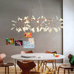 Firefly Linear LED Chandelier – Modern Acrylic Pendant Light for Dining & Living Spaces