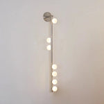 Elegant Brass Glass Wall Light