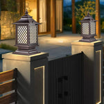 Lumière Pillar Lantern — Weatherproof Outdoor Post Light with Adjustable Color Temperature