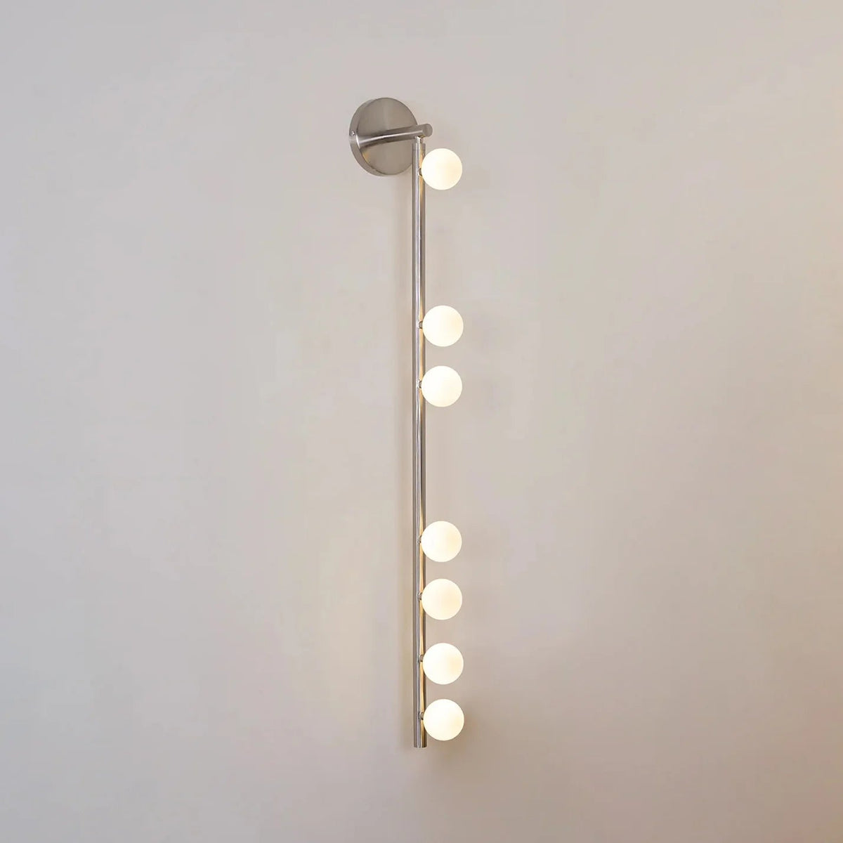 Elegant Brass Glass Wall Light