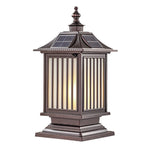 Lumière Pillar Lantern — Weatherproof Outdoor Post Light with Adjustable Color Temperature