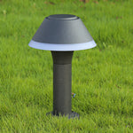 Nordic Minimalist Outdoor Bollard Pathway Lights, 12W LED Landscape Lighting in Black