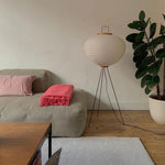 Oriental Paper Shade Lamp