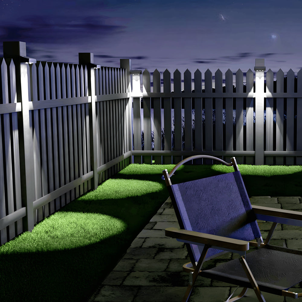 Modena Solar Square Wall Light – RGB Ambient Outdoor Luminaire