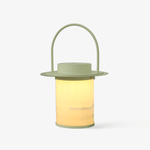 Pod Portable Alabaster Table Lamp with Rechargeable LED