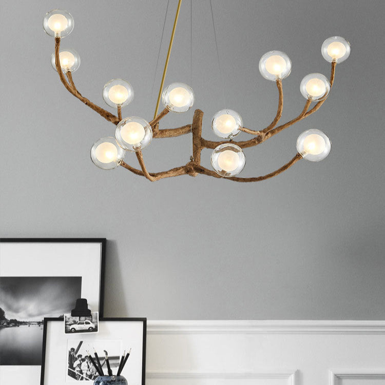 Personalized And Creative Hotel Lobby Art Branch Chandelier