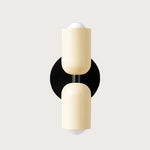 Two Color Candle Wall Light