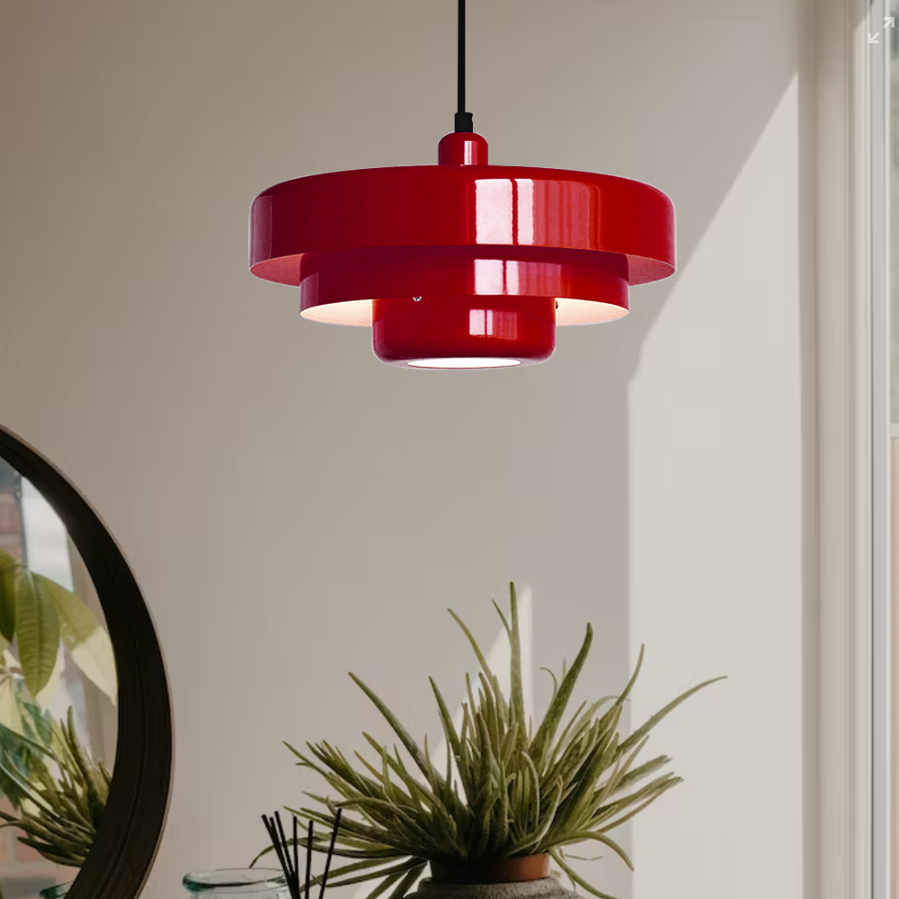 Alloliving Creative Retro Orange Chandelier