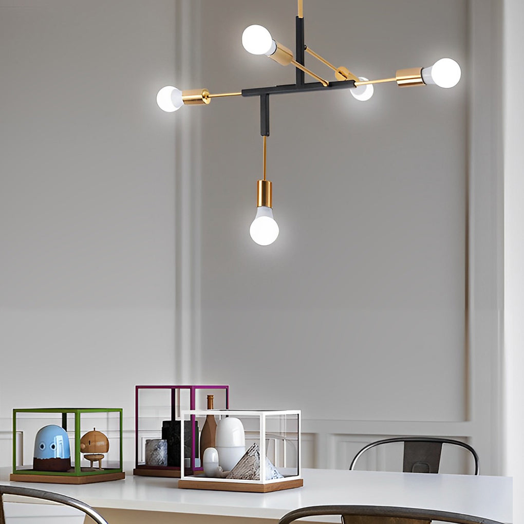5 Lights Branch Electroplated Ceiling Lights Li002238