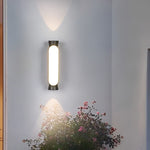 Up And Down Lights Black Modern Outdoor Wall Sconce
