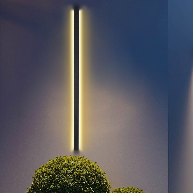 Black Led Patio Lights Wall Lights Long Strip Patio Lighting Hwd00009
