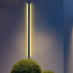Black Led Patio Lights Wall Lights Long Strip Patio Lighting Hwd00009