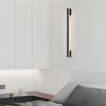Copper LED Linear Wall Sconce with Three-Step Dimming for Modern Interiors