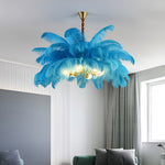 Creative Feathers Ins Nordic Chandelier Li002023