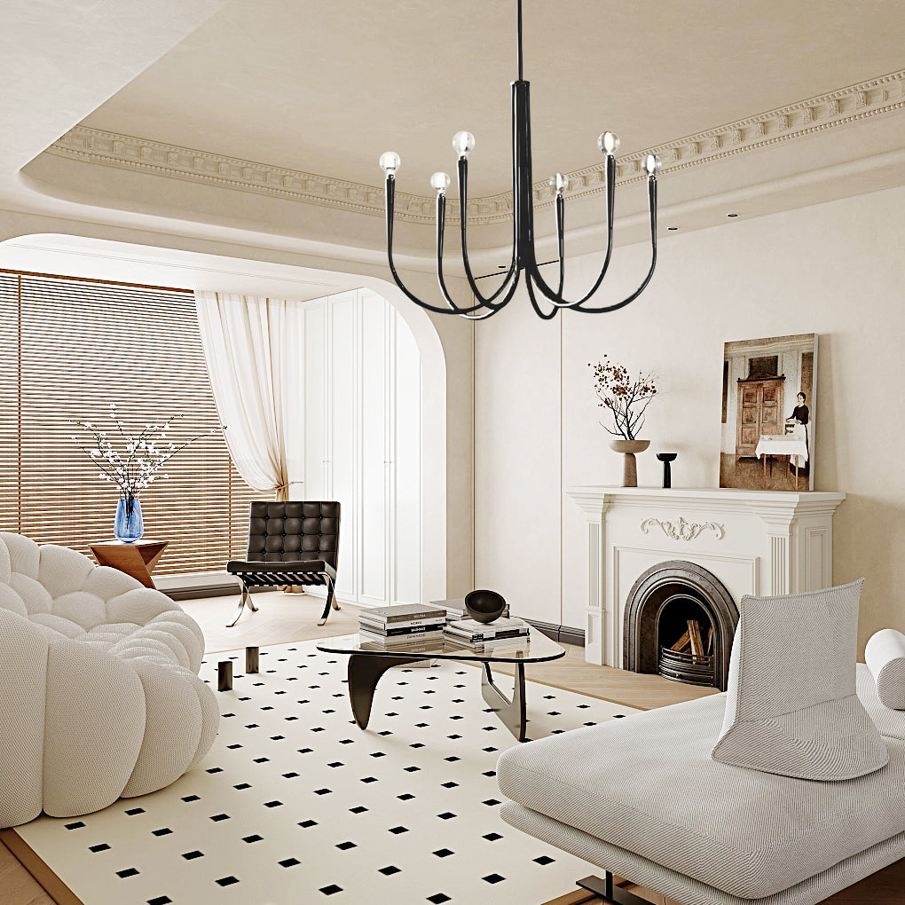 Retro Candlelight Chandelier Ha091593