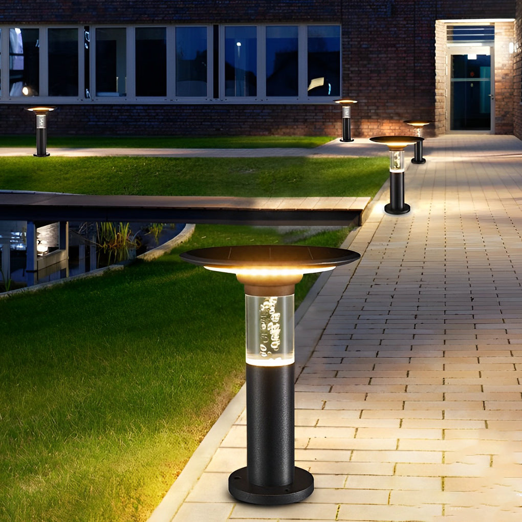 Round Bubble Design Solar Path Lights Li002135