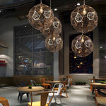 Geometric Spherical Postmodern Pendant Light Li001972
