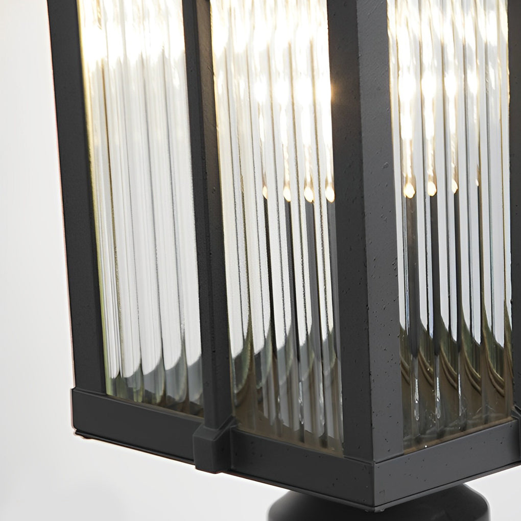 Glass Shade Outdoor Post Lights Ha081932