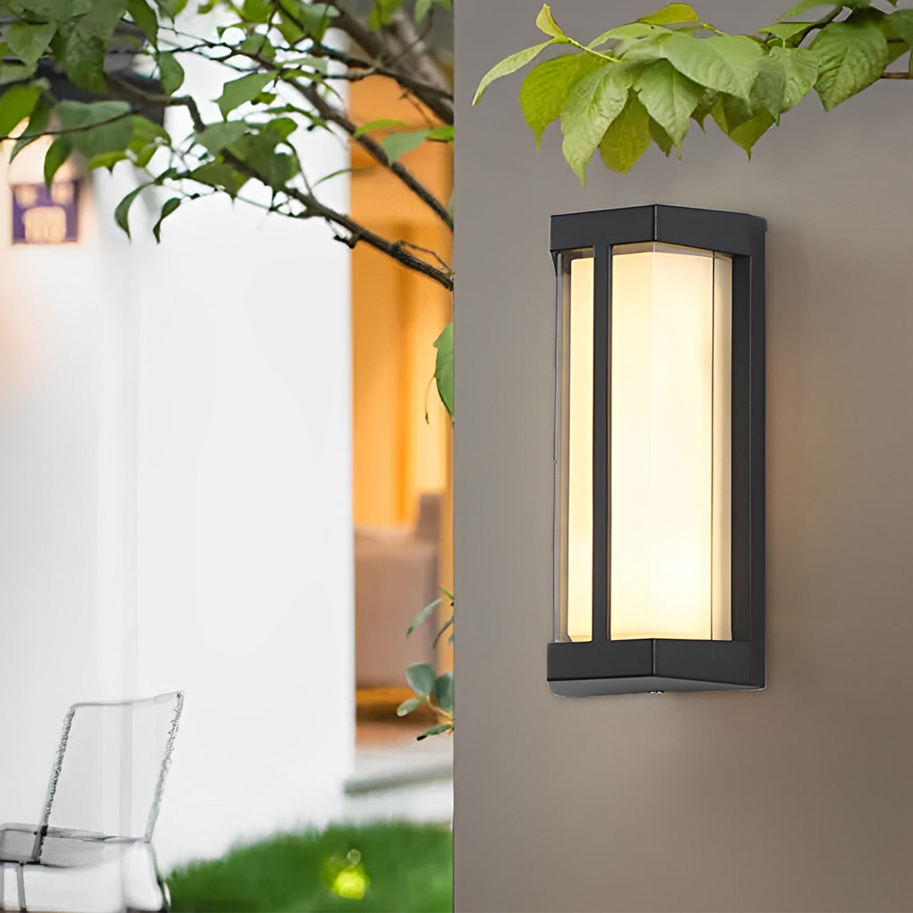 Double Led Modern Outdoor Wall Light Ha084987