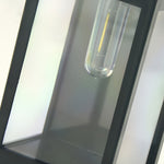 Rectangular Glass Led Solar Wall Lamp