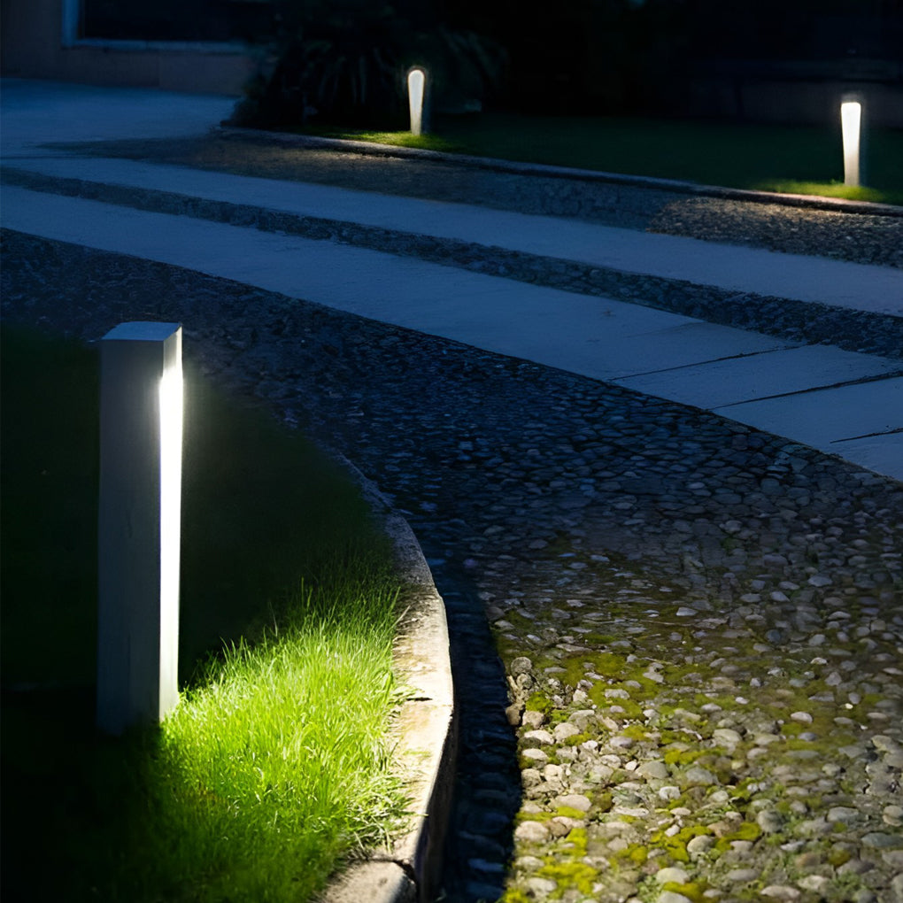 Industrial Rectangular LED Pathway Light 5W Waterproof Outdoor Landscape Fixture